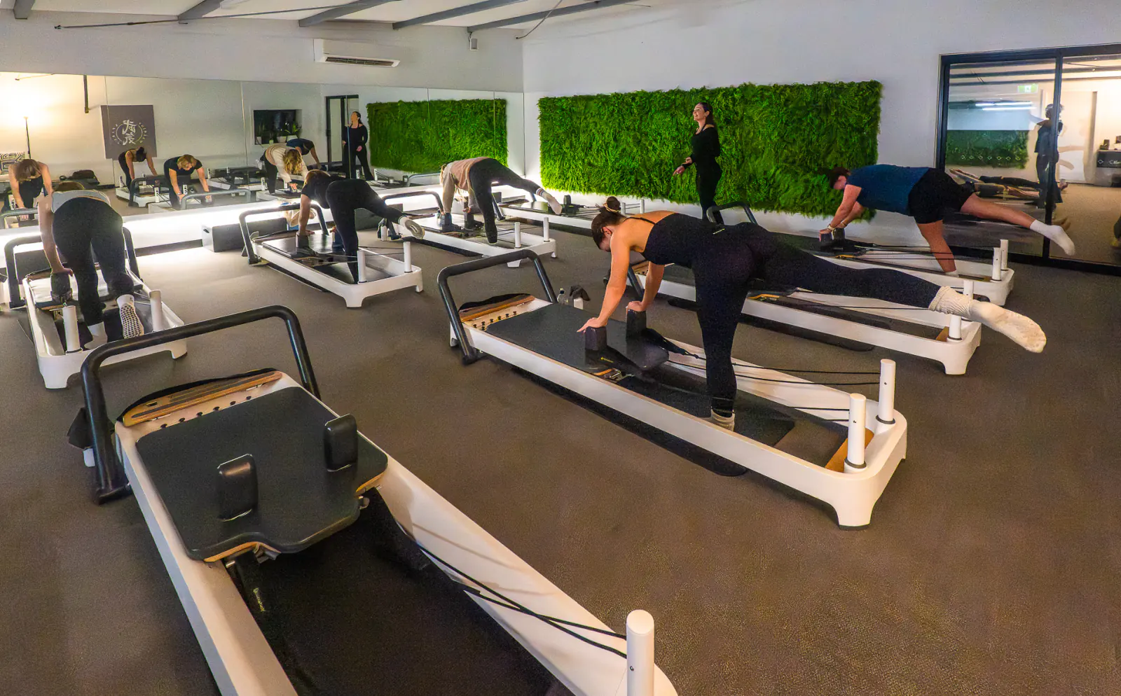 Members in a class at the Wollongong studio