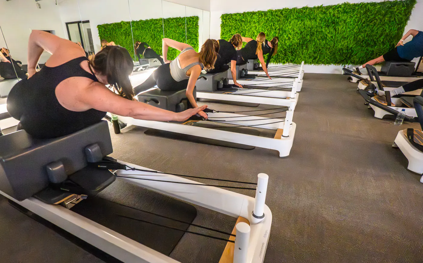 A class working through a Reformer sequence at Wollongong