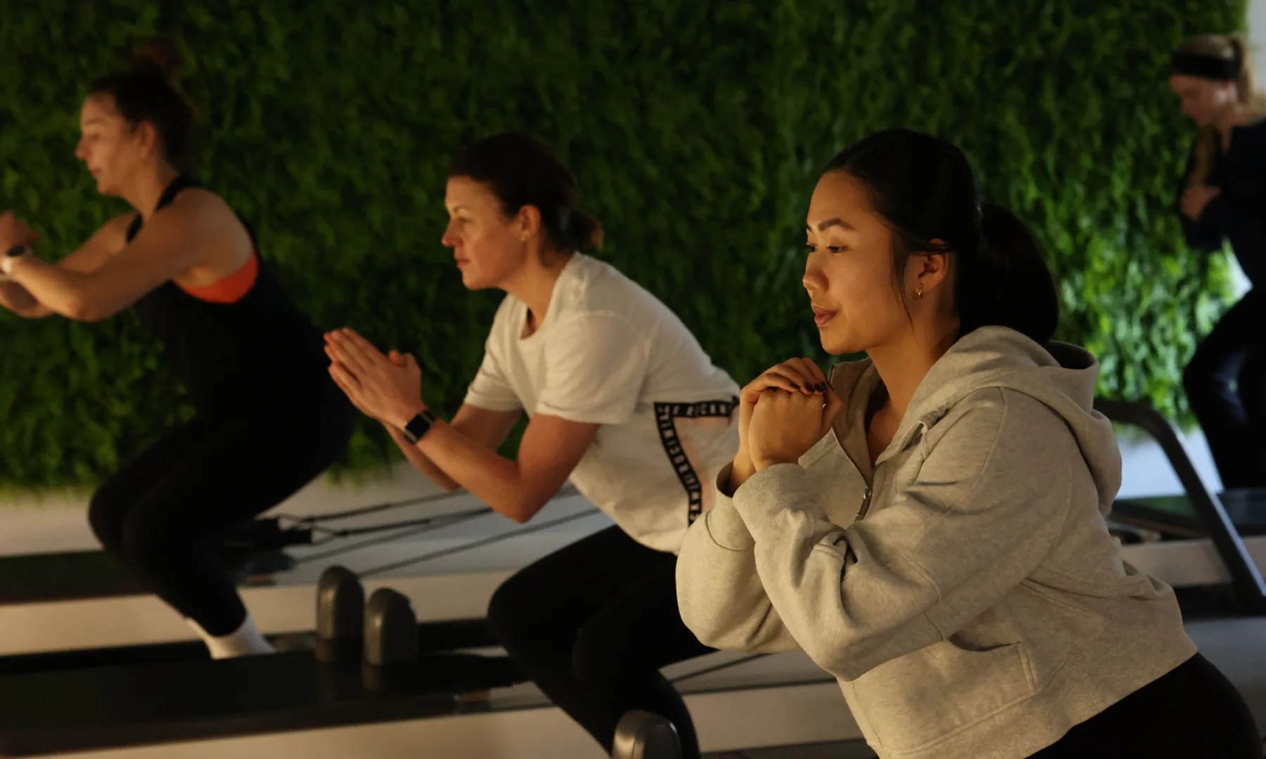 A Reformer class at The Pilates Workshop