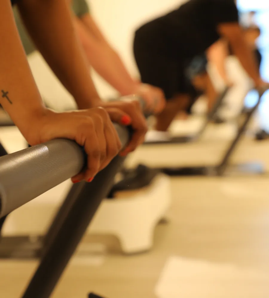 Jump class at The Pilates Workshop