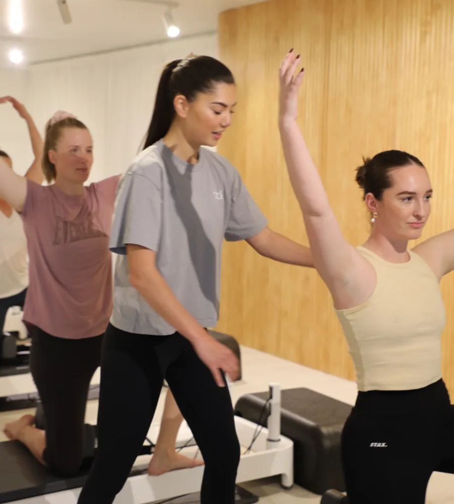 Beginner class at The Pilates Workshop